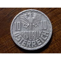 Австрия 10 грошей 1975