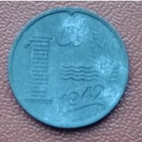 Нидерланды 1 цент, 1941-1944