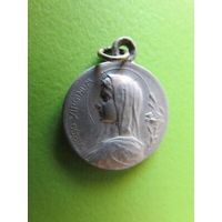Религиозная медаль, кулон, Virgo Virginum - Grotte Lourdes