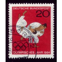 1 марка 1964 год ФРГ Олимпиада 451