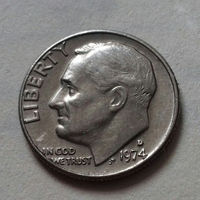 10 центов (дайм) США 1974 D