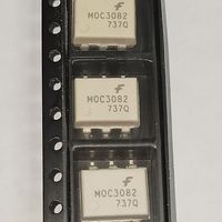 MOC3082SR2M ((цена за 5 шт)) Оптопара с симисторным выходом 800В, переключение при переходе через ноль. MOC3082M MOC3082