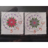 Нидерланды 1992 Новогодние марки Полная серия