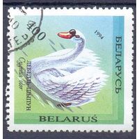 Беларусь 1994 фауна лебедь птицы
