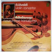 LP A. Vivaldi - Leonid Kogan, Elisabeth Gilels, Pavel Kogan, Soloist's Ensemble Of The Moscow Radio Large Symphony Orchestra – Violin Concertos (1979)