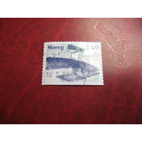 Марка Атлантический осётр 1999 год Норвегия