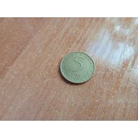 Болгария, 5 стотинок 1999 года   1