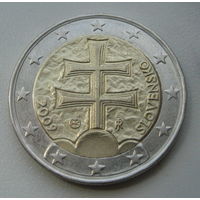 Словакия 2 евро 2009г.