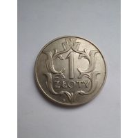 Польша 1 злотый 1929 г
