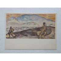 Канаян военная живопись пограничники 10х15 см