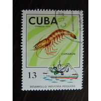 Куба 1975 г. Фауна.