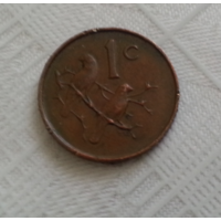 1 цент 1966 г. Южная Африка