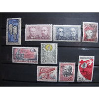 Лот марок ЧССР (1962 г.)