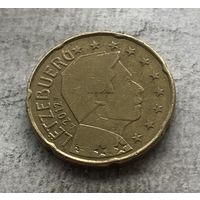 Люксембург 20 евроцентов 2012