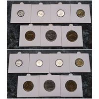 Распродажа с 1 рубля!!! Мальдивы набор 7 монет (1, 5, 10, 25, 50 лари, 1, 2 руфии) 2007-2012 гг. UNC
