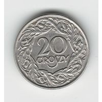 Польша 20 грош 1923 года