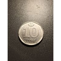 Киргизия 10 сом 2009г (7)