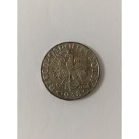 Польша - 50 грошей - 1938