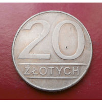 20 злотых 1987 Польша #01