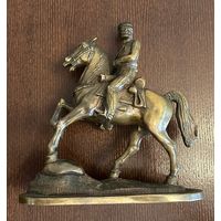 Бронзовая статуэтка Казак на лошади