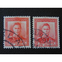 Новая Зеландия 1947 г. Король Георг -VI.