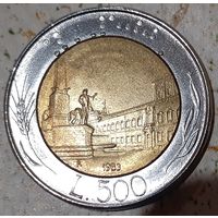 Италия 500 лир, 1983 (9-6-17_