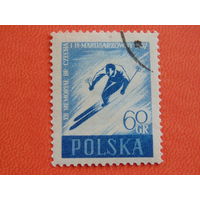 Польша 1957г. Спорт.