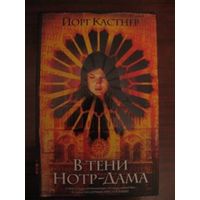 Кастнер. В тени Нотр-Дама. Твердый переплет, размер 20,5 на 13,5 см, 542 стр.