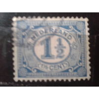Нидерланды 1908 Стандарт, цифра 1 1/2с