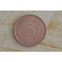 Сейшелы/Сейшельские острова/  5 центов 1969