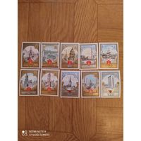 СССР серия марок 1980 г. Туризм, золотое кольцо.