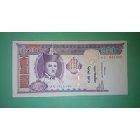 Банкнота 100 тугриков Монголия 2000 г.