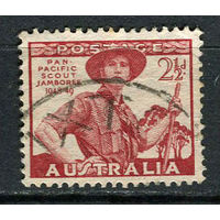 Австралия - 1948 - Скаут - [Mi. 193] - полная серия - 1 марка. Гашеная.  (Лот 13EY)-T25P3