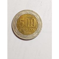 Чили 500 песо 2011 года .