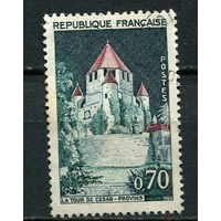 Франция - 1964 - Туризм. Архитектура 0,70Fr - [Mi.1482] - 1 марка. Гашеная.  (Лот 66CC)