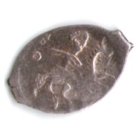 Деньга 1505-1533 Василий III Иоаннович "Голова" чеканка в Москве _состояние aUNC