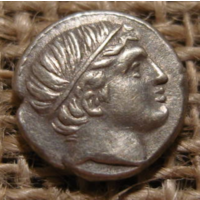 Греция Филипп II,Македонское Королевство, 1/5 Tetradrachm, 2,57гр. 13мм.