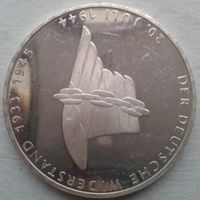 ФРГ 10 марок 50 лет немецкому сопративлению 016