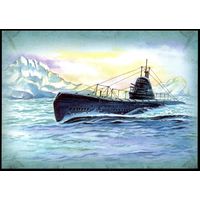 Беларусь 2018 посткроссинг открытка подводные лодки