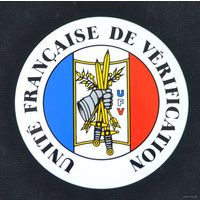 Наклейка с эмблемой группы контроля ВС Франции (отдам при покупке определенного лота с ценой)