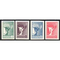 Независимость Литва 1990 год чистая серия из 4 марок (первый выпуск)