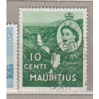 Британские колонии Британский Маврикий 1953 год  лот 16 Известные люди Известные Личности Королева Елизавета II