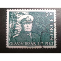 Норвегия 1983 король Олаф 5
