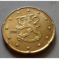 20 евроцентов, Финляндия 2002 г., AU