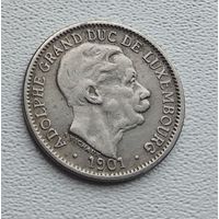 Люксембург 10 сантимов, 1901 3-14-20