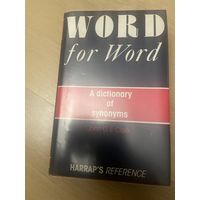 John O.E. Clark. A dictionary of synonyms