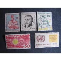 Лот марок ЧССР (1963-65 гг.)