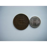 Южная Африка (Британская колония) 1 пенни 1957г.