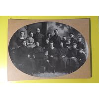 Фото большое групповое, до 1917 г. 14*10 см без паспарту