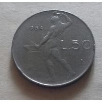 50 лир, Италия 1964 г.